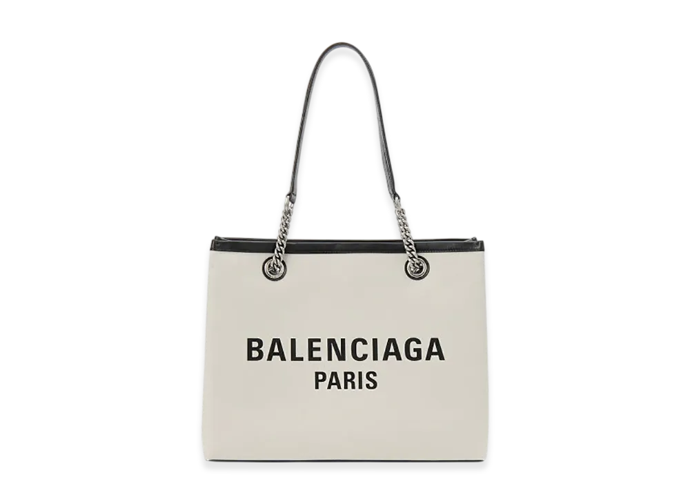 BALENCIAGA Duty Free Medium Tote Bag "Natural"