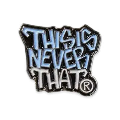 thisisneverthat Osaka Flagship Store Exclusive Pins "Silver"
