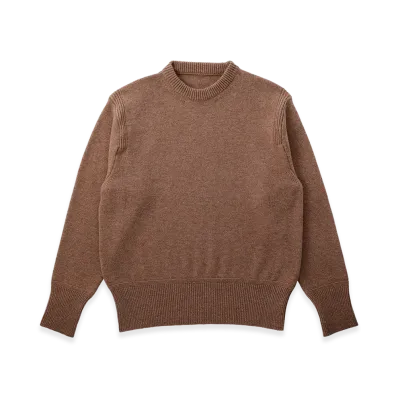 T.T Taiga Takahashi LOT.507 Athletic Roundneck Sweater "Mocha"