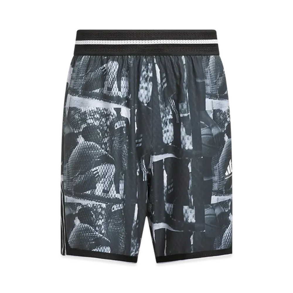 adidas Crazy Light AOP Shorts "White/Black"