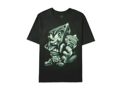 Travis Scott Cactus Jack x SPONGEBOB Mr Krabs Tee "Black"