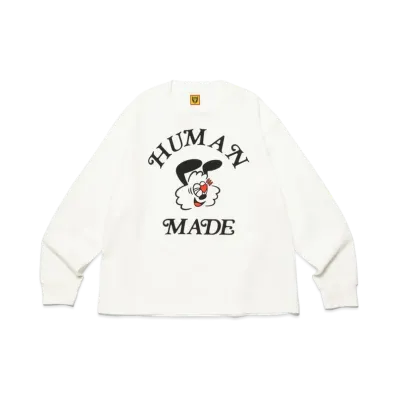 HUMAN MADE GDC Valentine's Day L/S T-Shirt "White" / VERDY