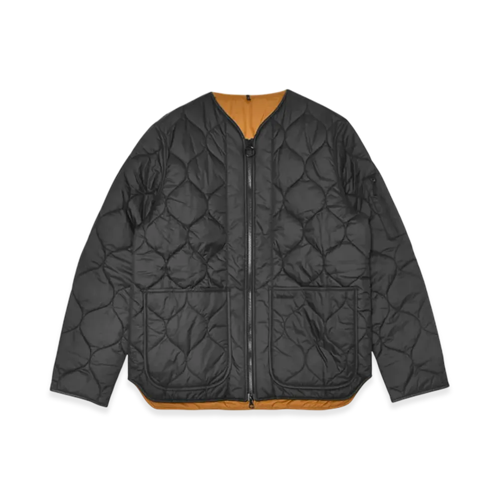 Barbour Re-Engineered Utility Liddesdale Quilted Jacket "Black"