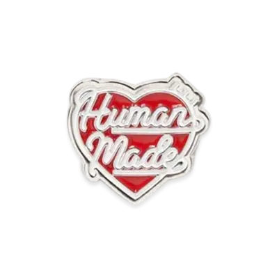 HUMAN MADE Heart Pins "Red"