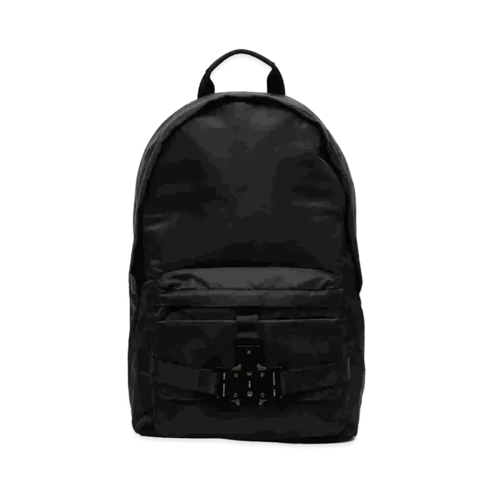 1017 ALYX 9SM Tri-Con Logo Buckle Backpack "Black"