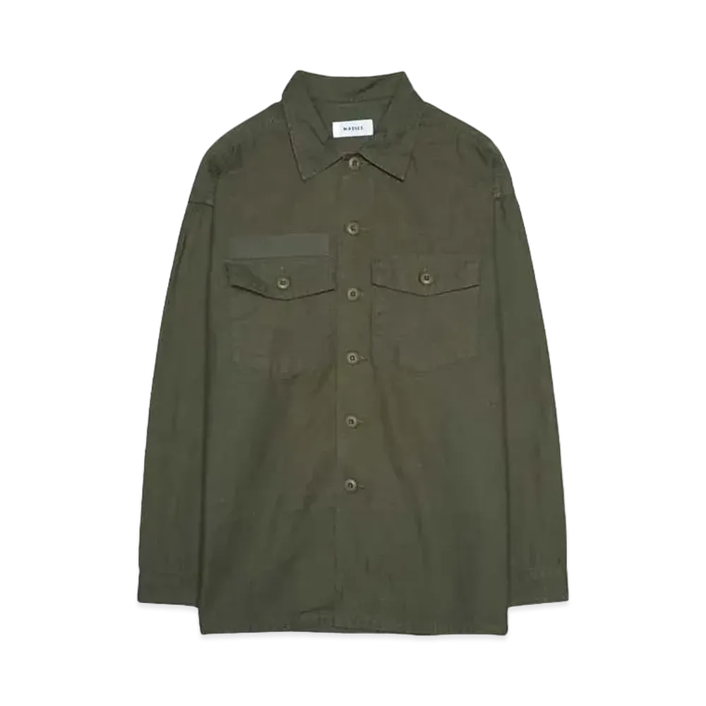 MASSES UTILITY SHIRT "OLIVE"