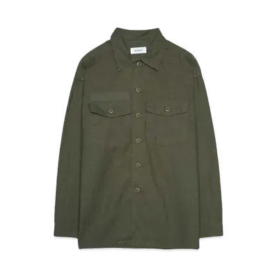 MASSES UTILITY SHIRT "OLIVE"
