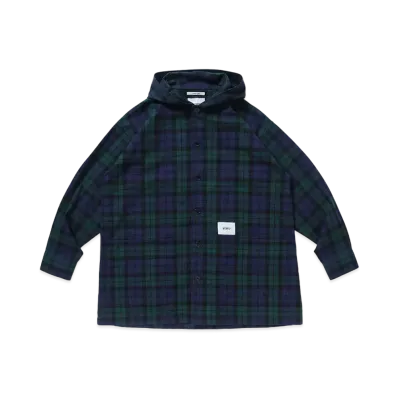 WTAPS Bout / Jacket / Cotton. Flannel. Textile "Green"