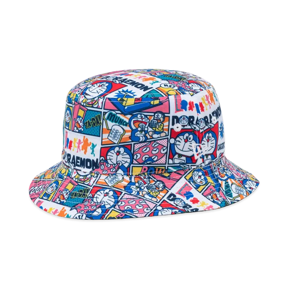 NEW ERA x Doraemon Bucket 01 Reversible Comic "Multi/Black"