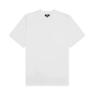 Stussy Overdyed SS Pocket Tee "White"