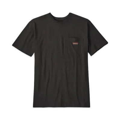 Patagonia Men's Work Pocket Tee "Black"