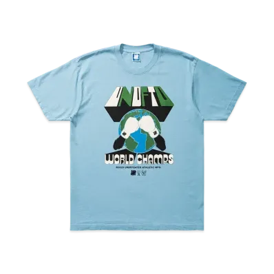 UNDEFEATED WORLD CHAMPS S/S TEE - 80179 "Light Blue"