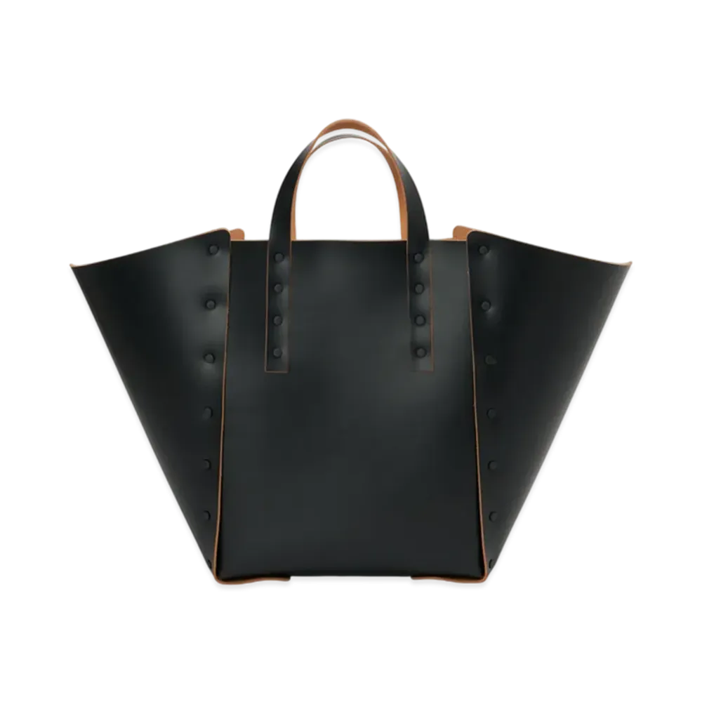 Hender Scheme Assemble Hand Bag Wide L "Black"