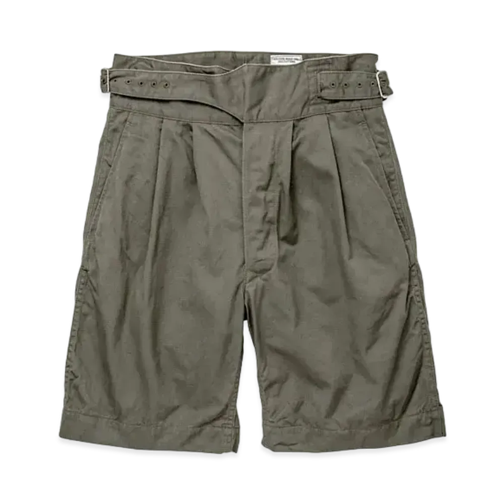 THE REAL McCOY'S Gurkha Shorts "Olive"