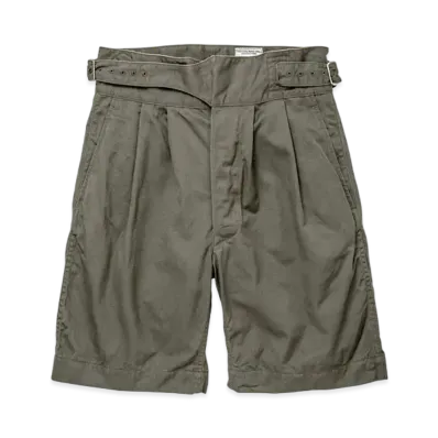 THE REAL McCOY'S Gurkha Shorts "Olive"