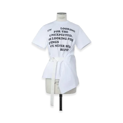 sacai Women's Graphic Print T-Shirt "White"