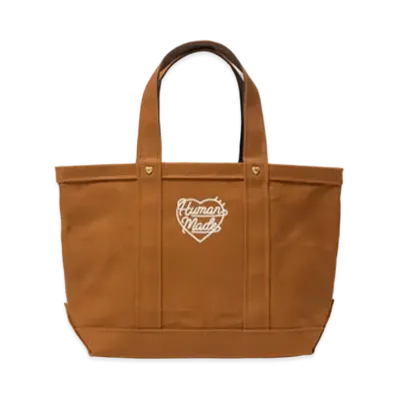 HUMAN MADE Duck Canvas Tote Small "Brown"
