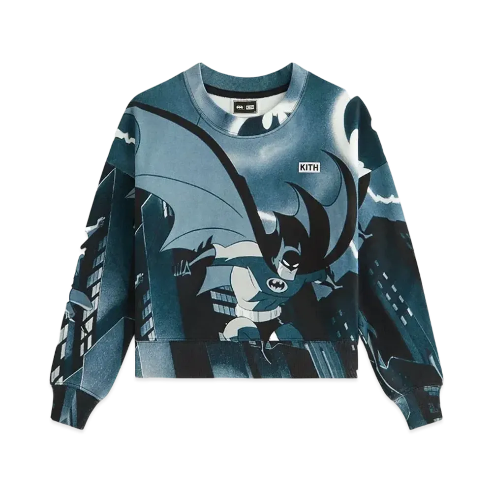Kith Kids x Batman And Robin Nelson Crewneck "Black"