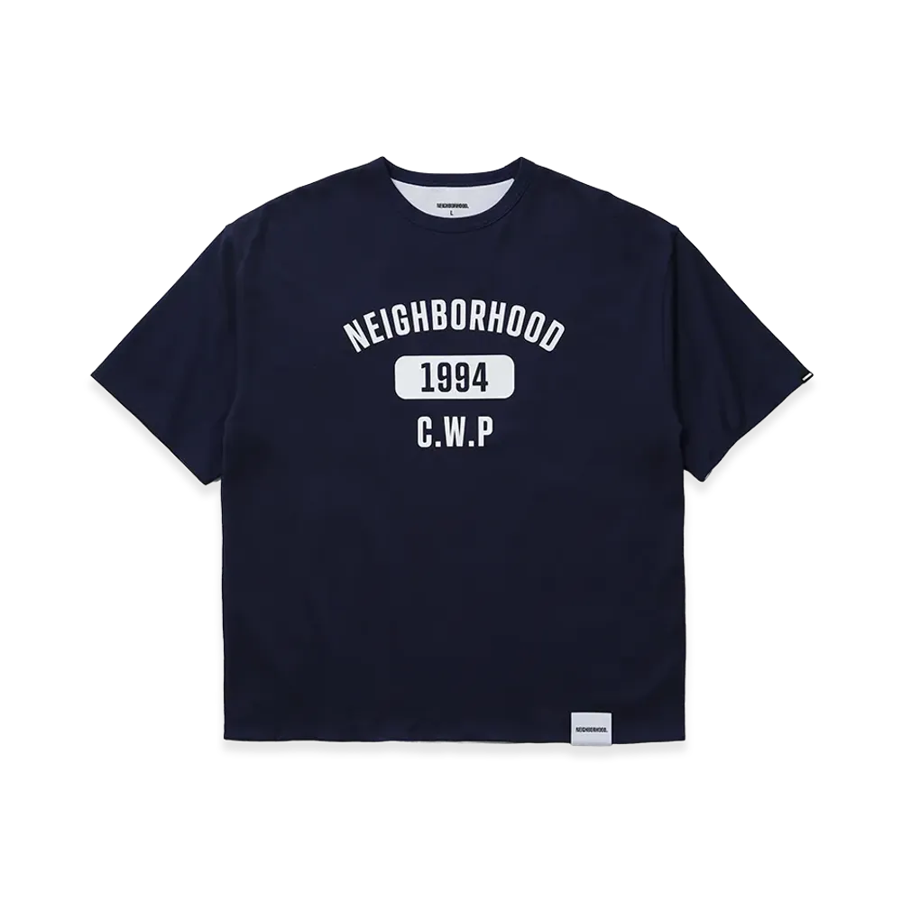 NEIGHBORHOOD Reversible Crewneck SS "Navy"
