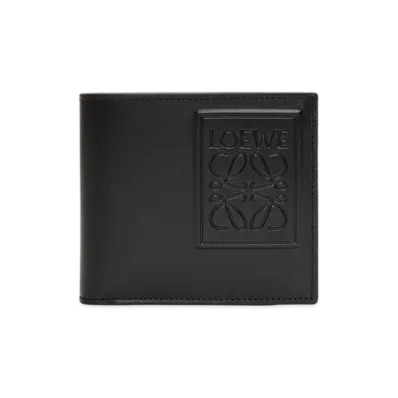 LOEWE Bifold Coin Wallet "Black"