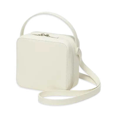 AURALEE Leather Shoulder Bag Made By Aeta "White"