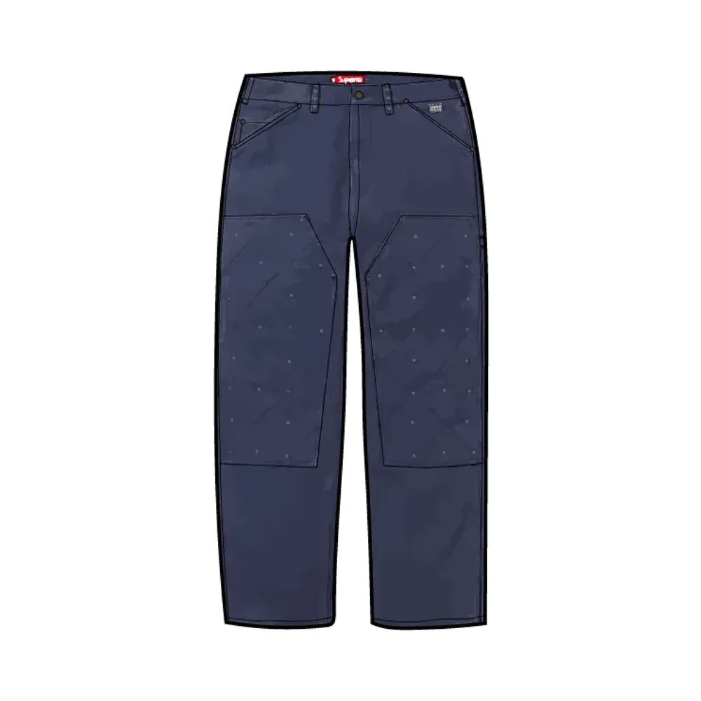 Supreme x b.b. Simon Quilted Double Knee Painter Pant "Navy"