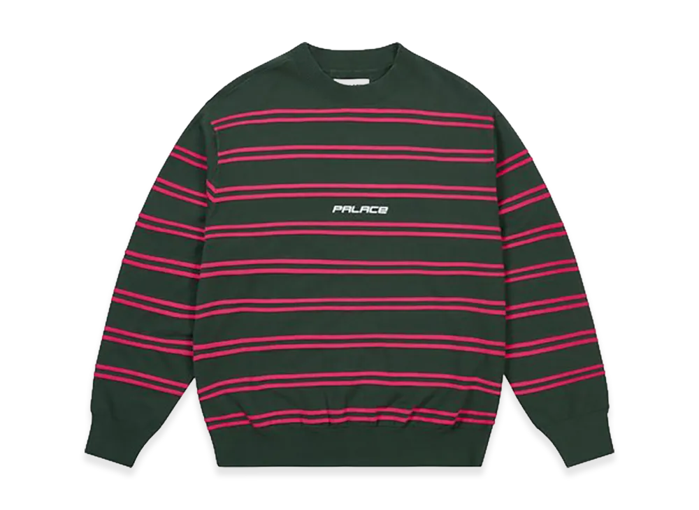 PALACE P-Stripe Knit "Green"