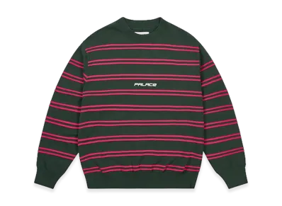 PALACE P-Stripe Knit "Green"