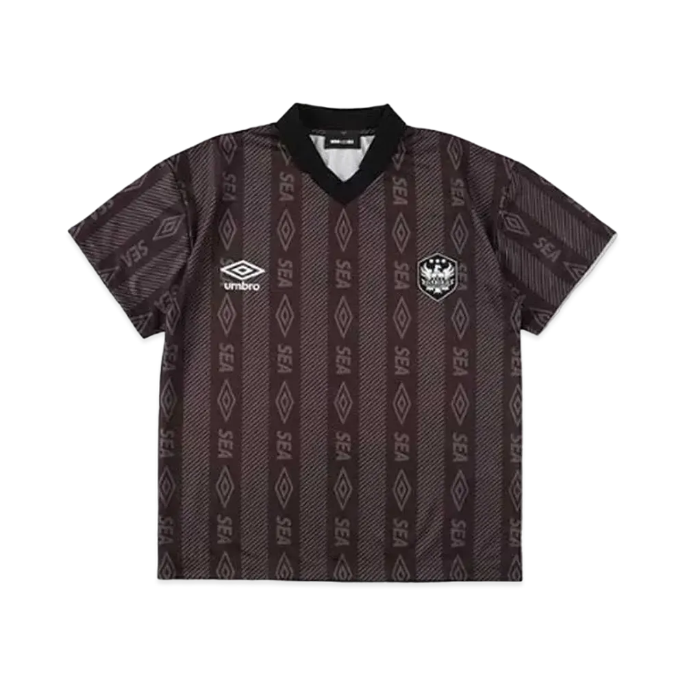 WIND AND SEA x UMBRO S/S Game Shirt "Black"