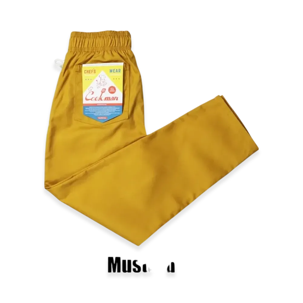 COOKMAN Chef Pants "Mustard"