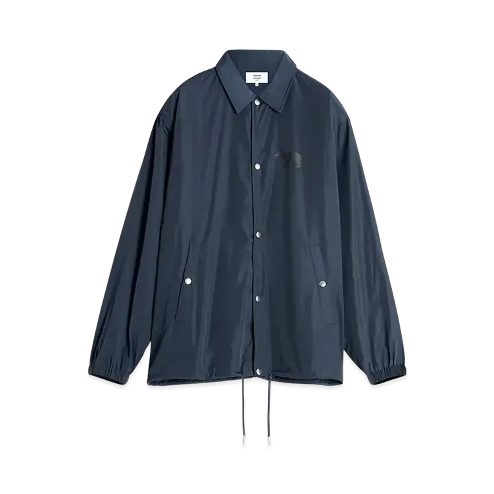 Maison Kitsune Coach Jacket "Slate Grey"