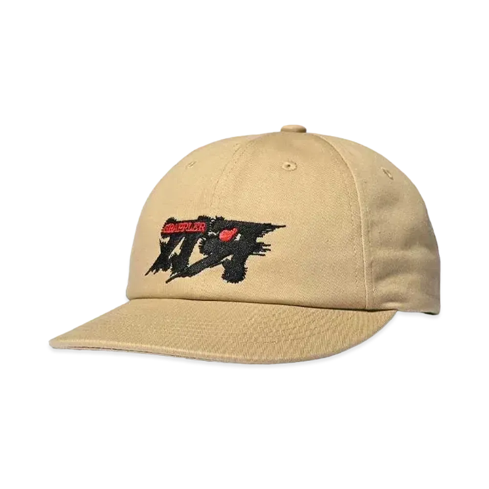 刃牙 x LFYT LOGO DAD HAT "BEIGE"