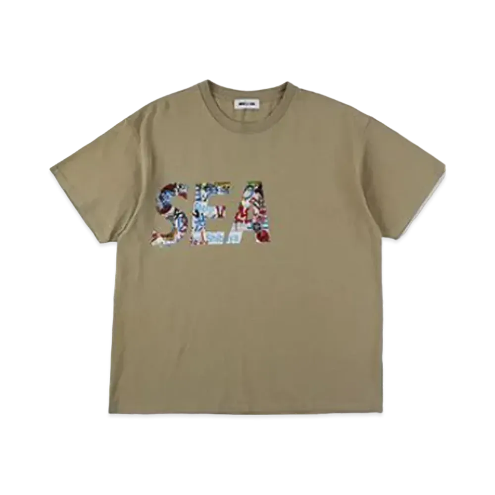WIND AND SEA x LEE KAN KYO S/S Tee "Sand"