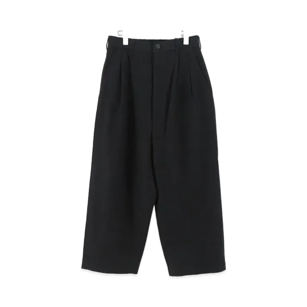 JUNYA WATANABE Wool Serge Tuck Pants "Black"