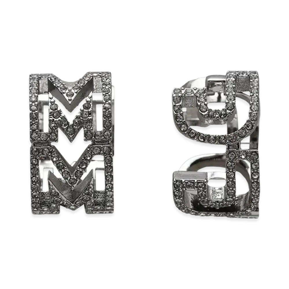 Marc Jacobs The Monogram Pave Huggies "Crystals"