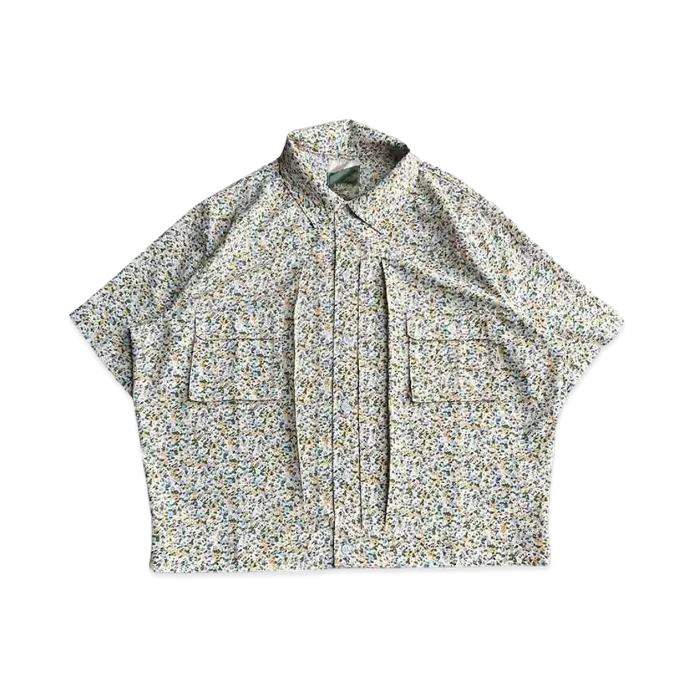 BALLSY.BROTHERS Florral&Leopard Retro Shirt "Off flower"