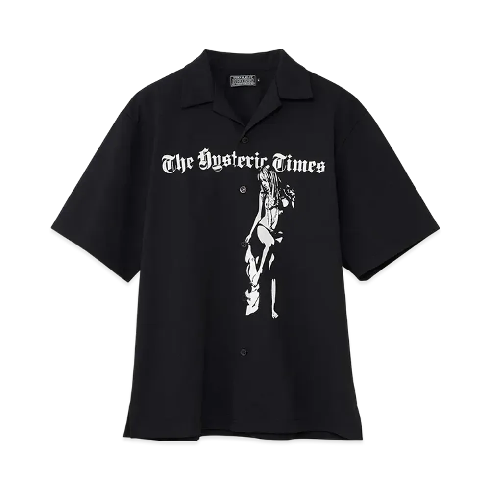 HYSTERIC GLAMOUR Hysteric Times Shirt "Black"