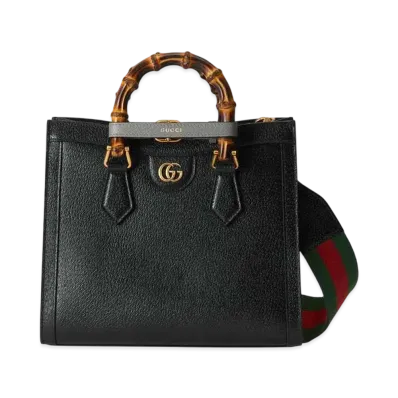 GUCCI Diana Small Tote Bag "Black"