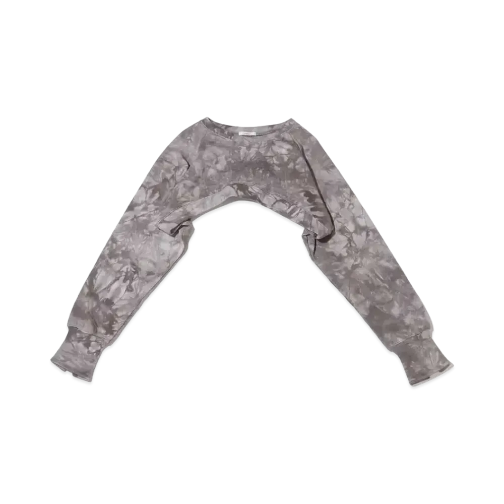 atmos pink Tie Dye Short Round Tops "Gray"