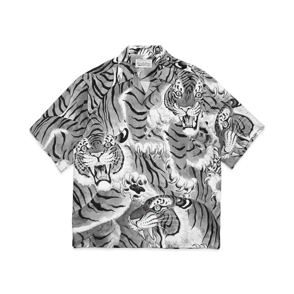 WACKO MARIA Tim Lehi / Hawaiian Shirt #1 "Gray"