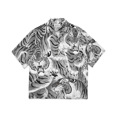 WACKO MARIA Tim Lehi / Hawaiian Shirt #1 "Gray"
