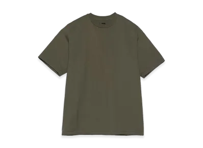 Graphpaper minus Botanical Dyed S/S Tee "Moss Green"