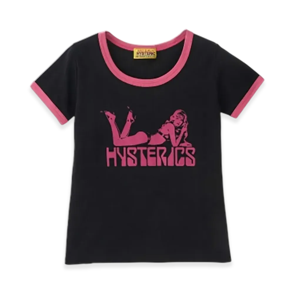 HYSTERIC GLAMOUR Woman Scorpion Chibi T-Shirt "Black"