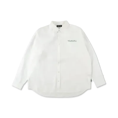 WIND AND SEA SDT Crazy Pattern Shirt "White Gray"