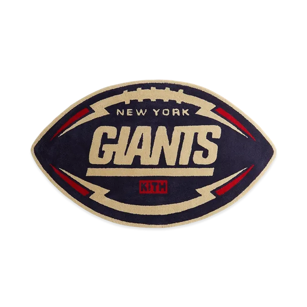 Kith x The NFL New York Giants Football Rug "Nocturnal"