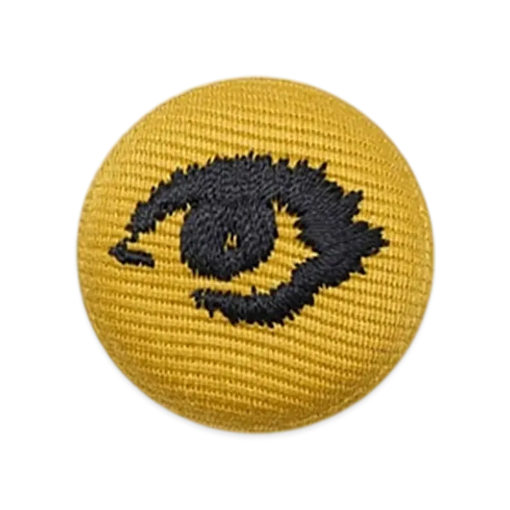 UNDERCOVER Embroidered Badge "Yellow"