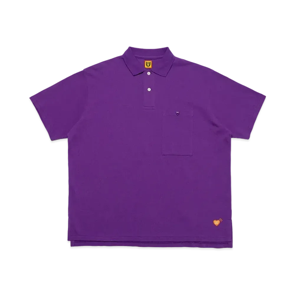 HUMAN MADE Big Polo Shirt "Purple"