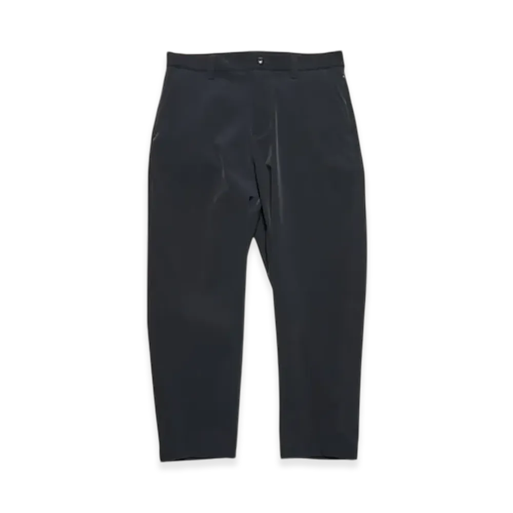 SOPHNET. 4Way Stretch Tapered Cropped Pants "Black"