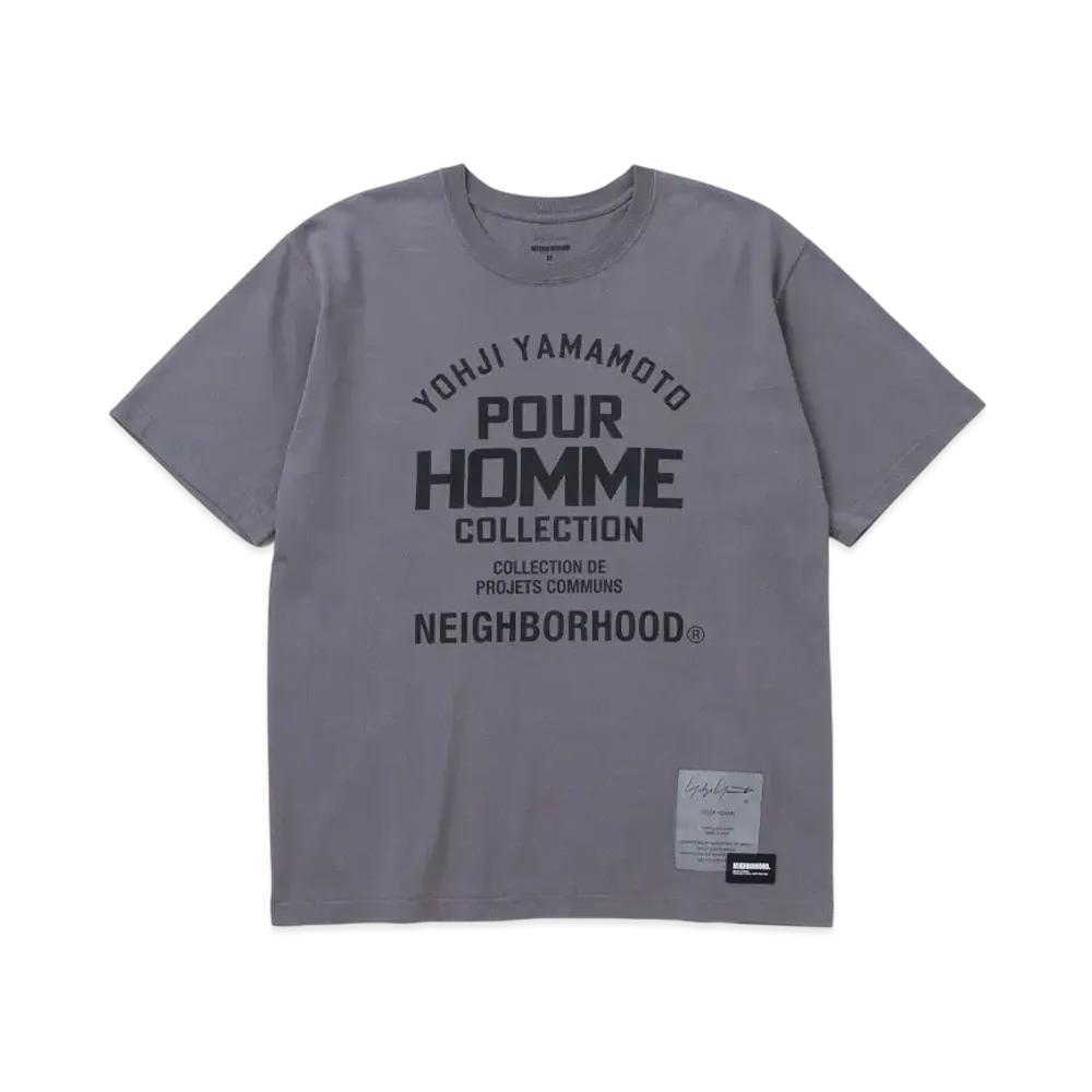 NEIGHBORHOOD x Yohji Yamamoto Tee SS-2 "Gray"
