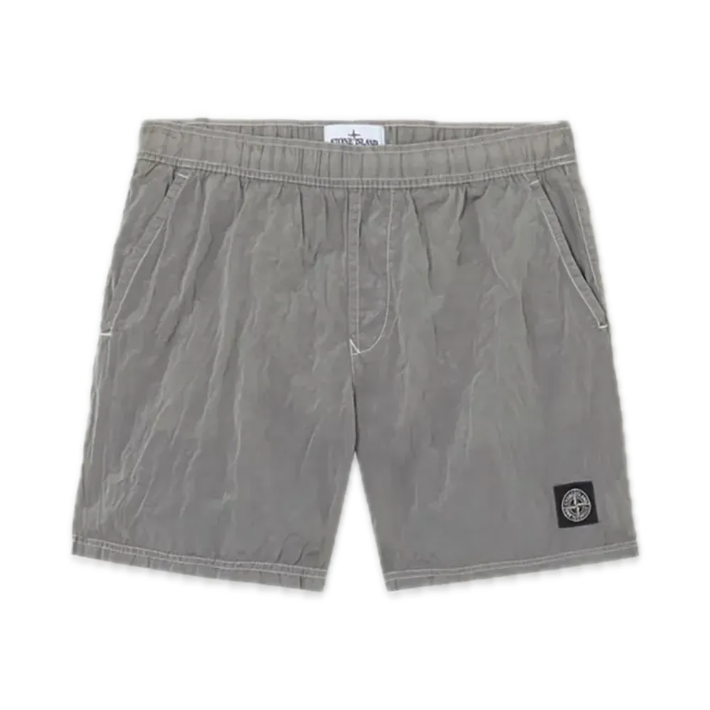 Stone Island B100009 Nylon Metal In Econyl "Pearl Grey"